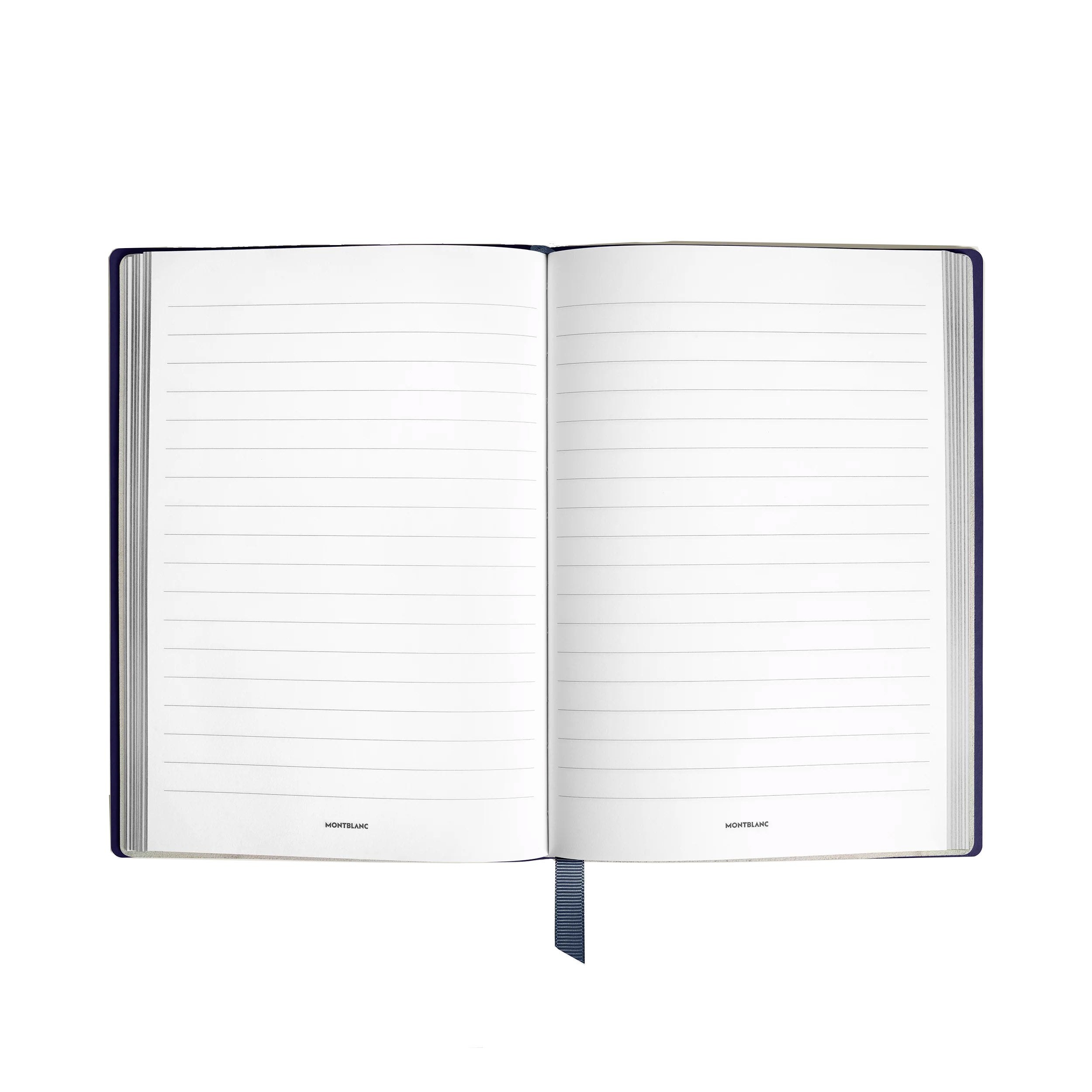 Montblanc blocco note #146 a righe pelle Sartorial nero 134750