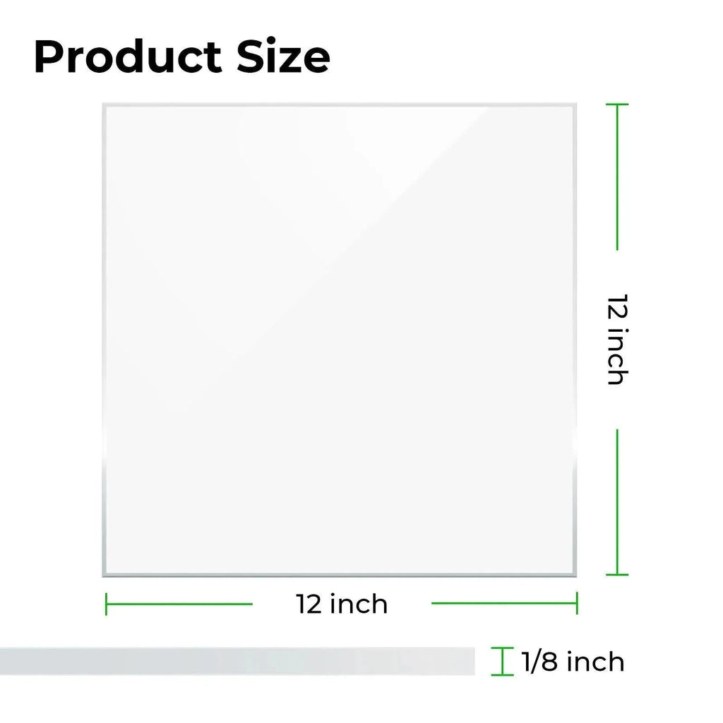XTOOL 3 MM CLEAR ACRYLIC SHEETS (2-PACK)