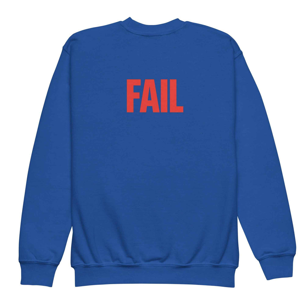 Felpa ragazzi Girocollo #BEWRONG 🔴 | Comoda e Cool per un Look Fail Streetwear